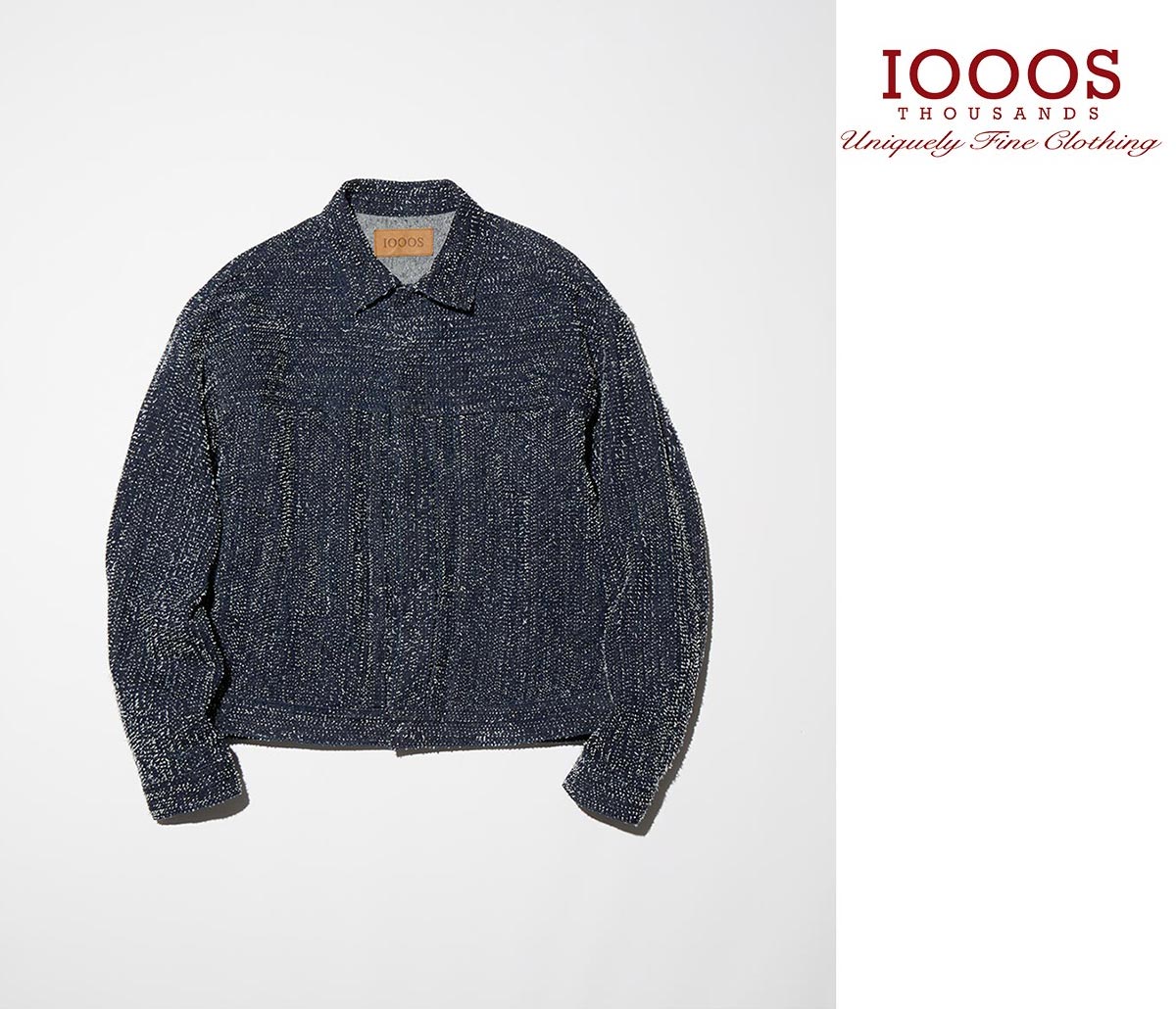 サウザンズ 1000S ダズル デニムジャケット DAZZLE DENIM PLEATED
