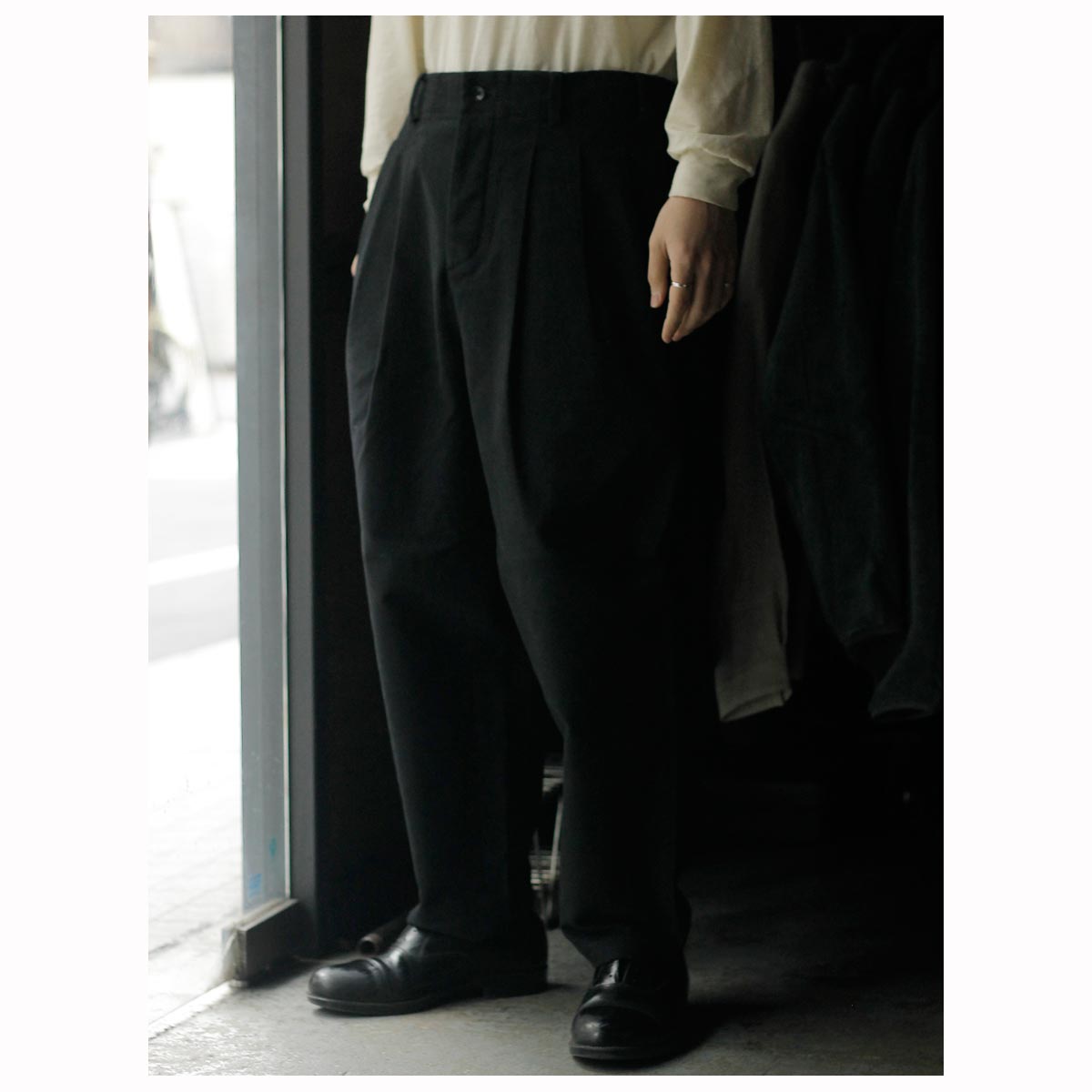 アクシス AXIS 甘撚ドビークロス プレミアムスエード 3タック