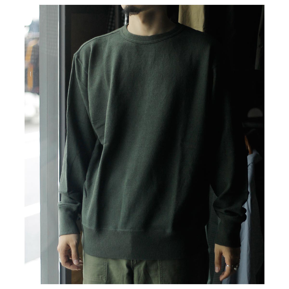 Filmelangeフィルメランジェ スウェット グリーン FILMELANGE（フィル