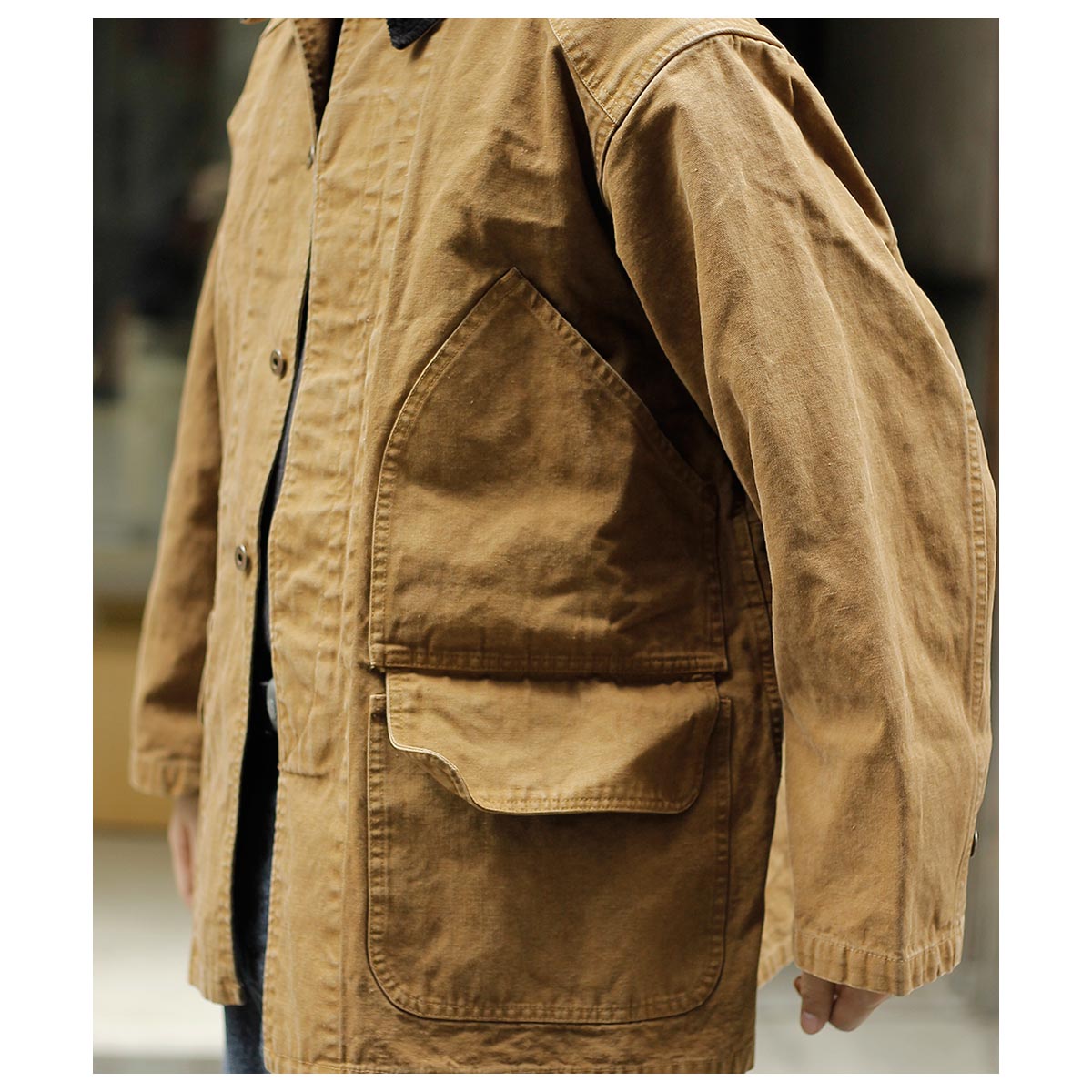 グランク GURANK コットンヘンプ ハンティング ジャケット CH hunting