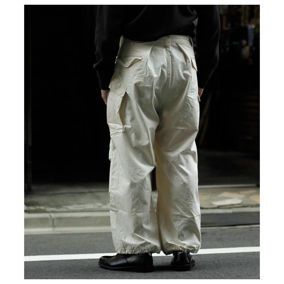 グランク GURANK ポプリン カモフラージュ カーゴパンツ Poplin