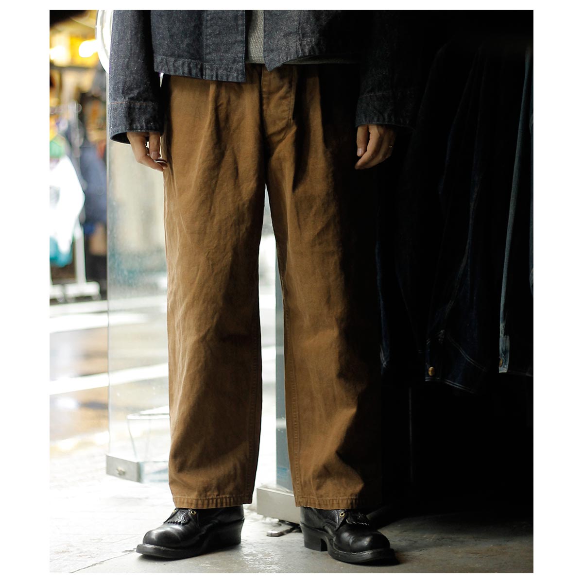 パンツ Ron-yu グランク GURANK レイルウェイ パンツ Railway pants (2554