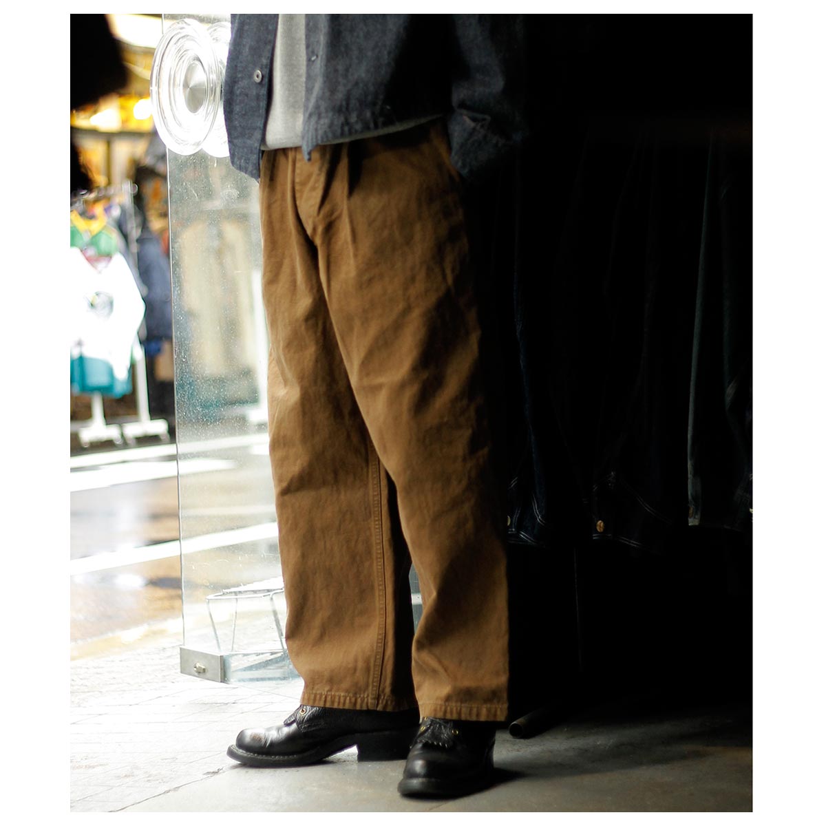 グランク GURANK レイルウェイ パンツ Railway pants (2554