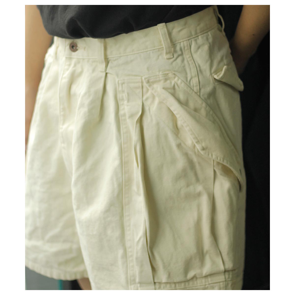 グランク GURANK コットンヘンプ カーゴ ショーツ CH Cargo shorts
