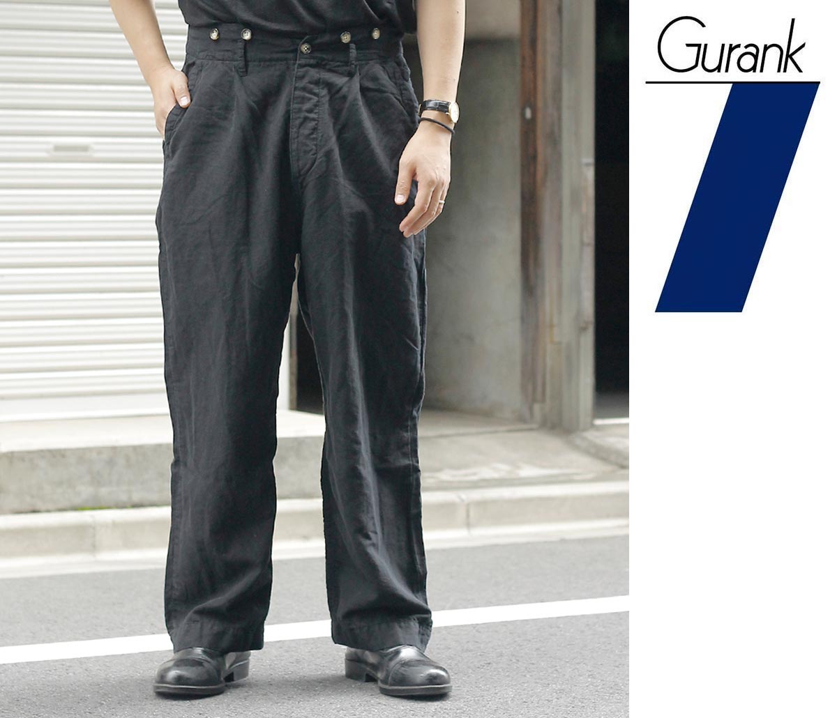 PREFLOVEDCRIMSO ログパンツ グランク GURANK クロックス Gスリック パンツ CLOX G-slick pants