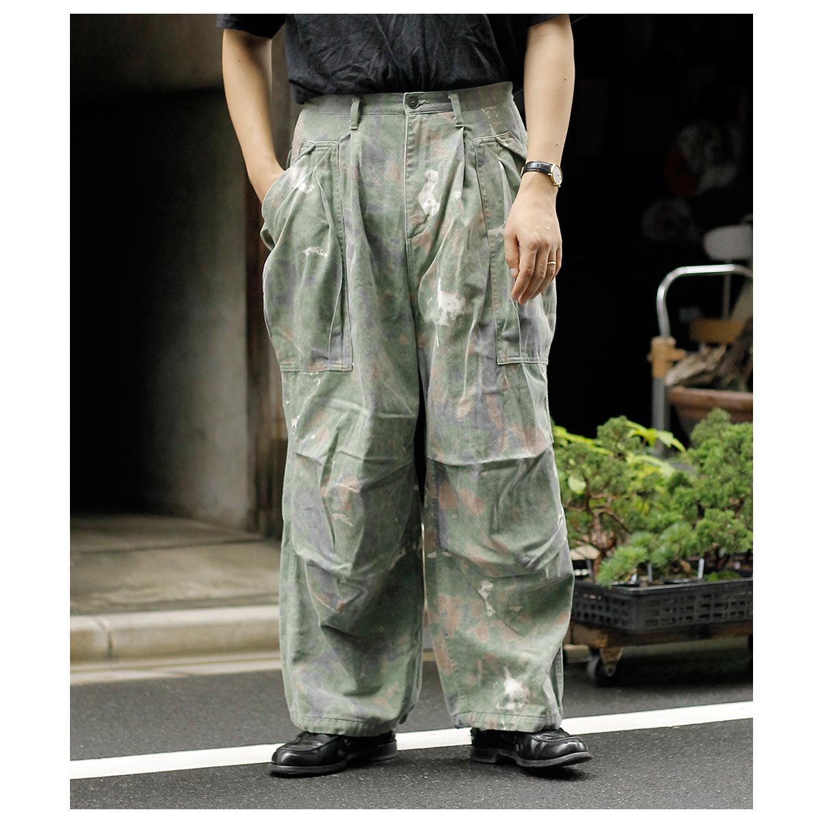 グランク GURANK カモ カーゴ パンツ Camo cargo pants (2658X