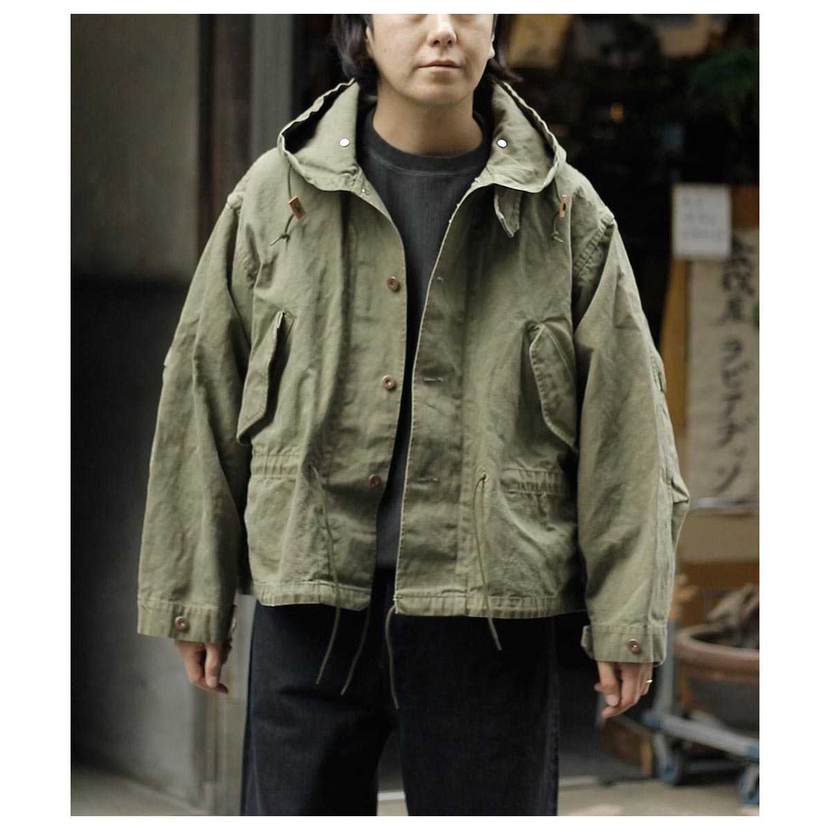 グランク GURANK コットンヘンプ マウンテン パーカー CH Mountain