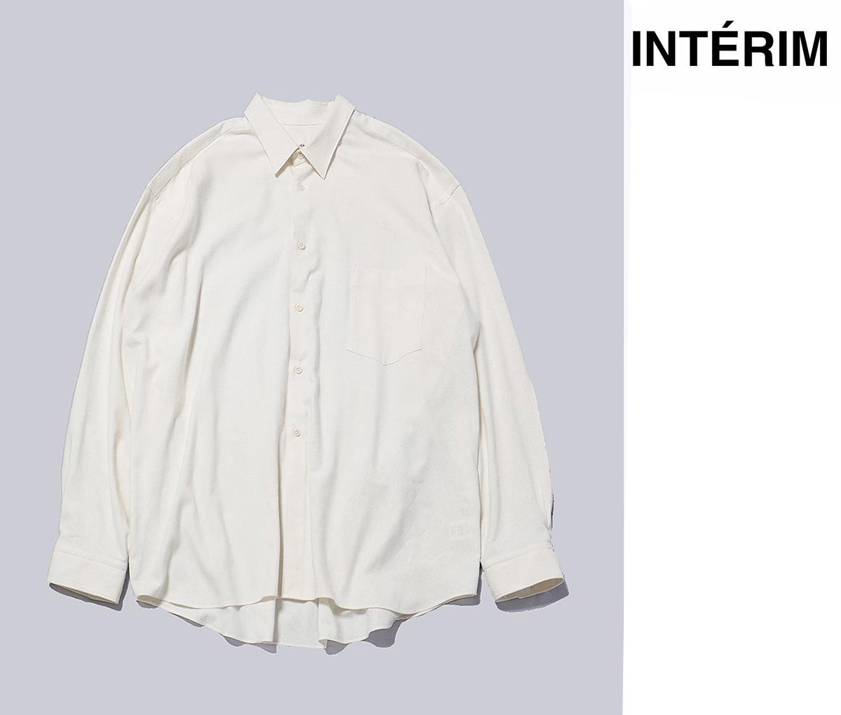 インテリム INTERIM シルクノイル ロングスリーブ レギュラー