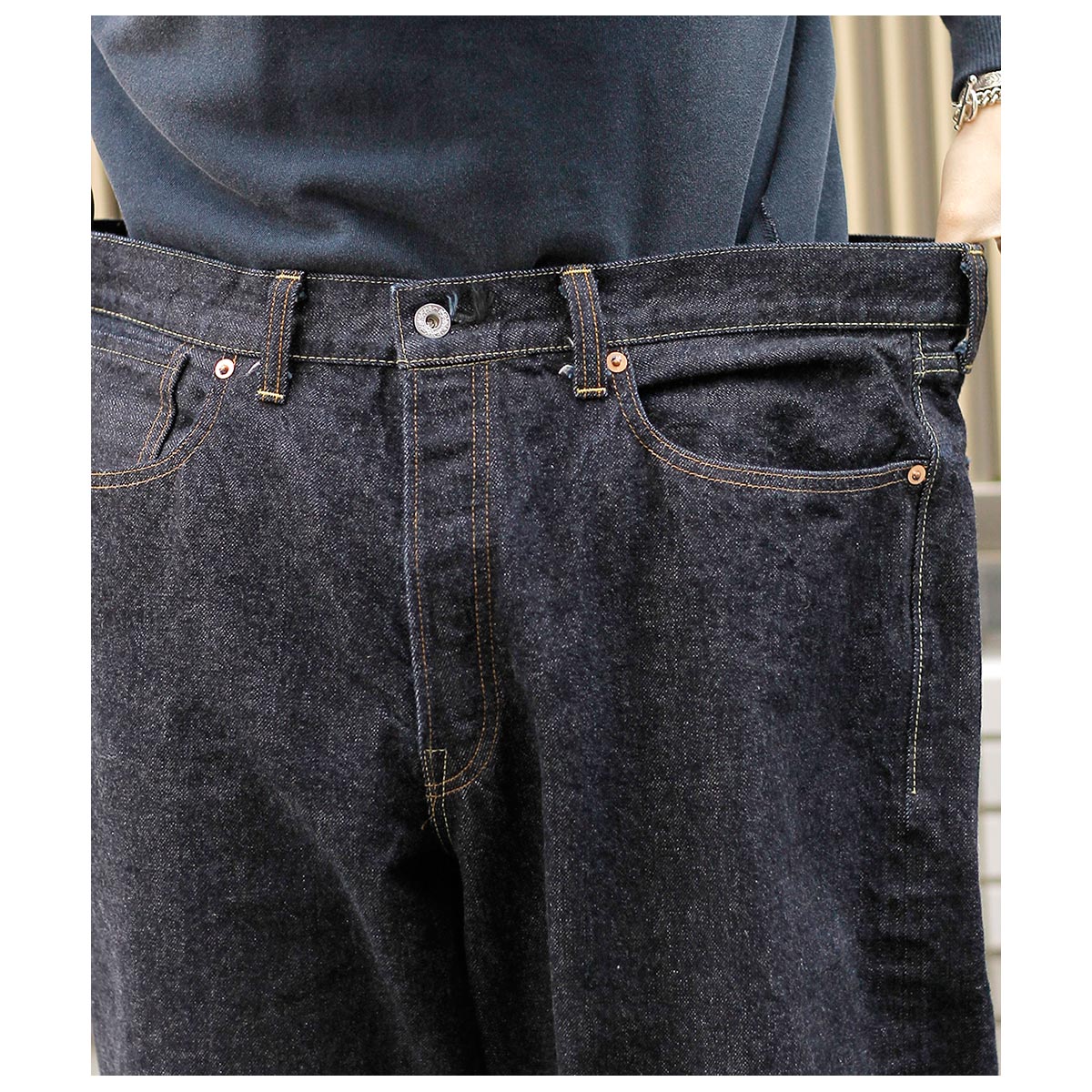 INTERIM　インテリム　ヴィンテージ　ジーンズ　大戦1943　デニムパンツ INTÉRIM/インテリム】VINTAGE WWII 1943 HEAVY KIBATA SHUTTLE