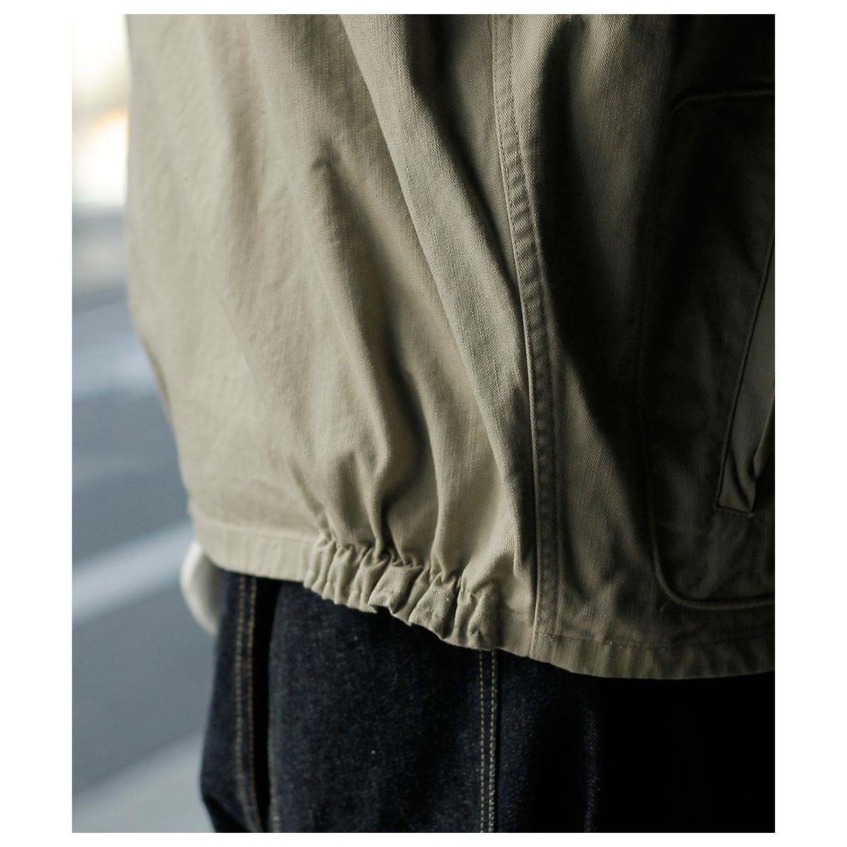 インテリム INTERIM ファブリック ワッシャー チノ ハイパービッグ