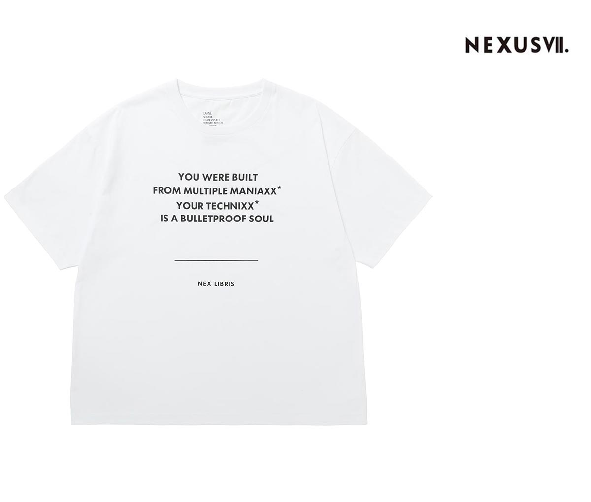 ネクサスセブン NEXUSVII. J.H プリントTシャツ J.H TEE (RWS-NGS-T0C