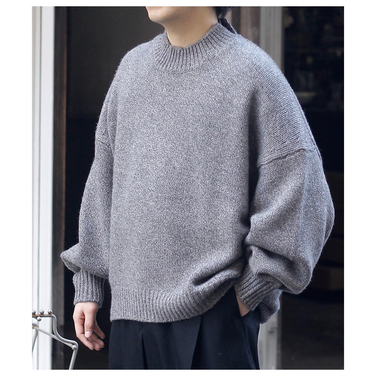 【美品】 nonnotte ボックスプルオーバーニット サイズ3 ミックスカラーニットプルオーバー | 大きいサイズ レディース専門店