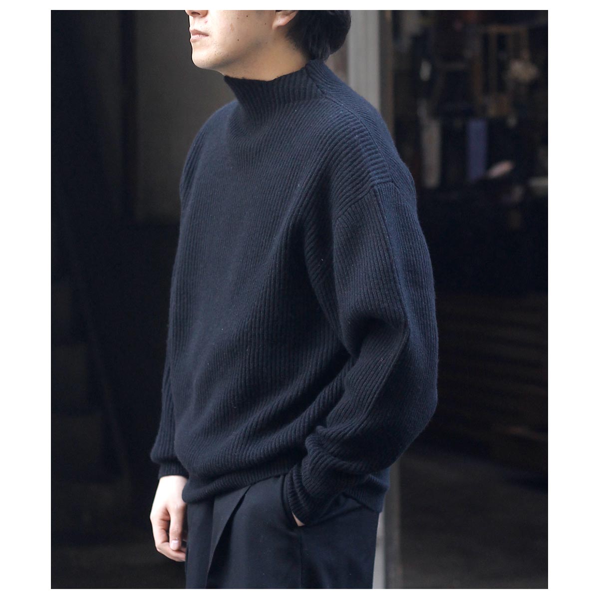 ノノット NONNOTTE ウール ヤク ニット トライアングル タートル