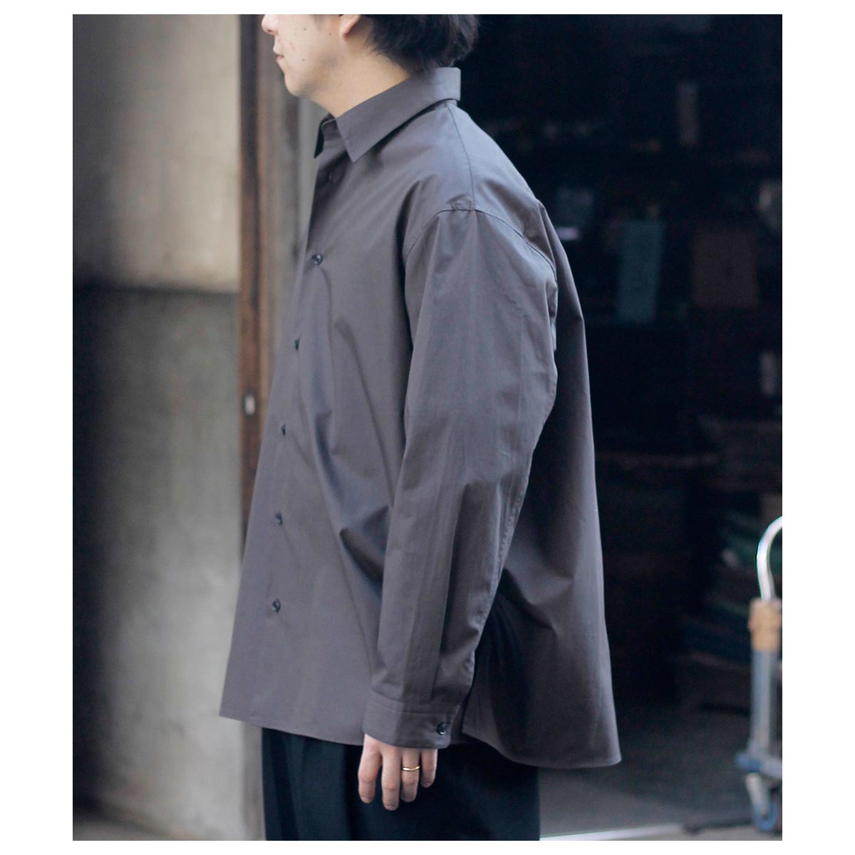 ノノット　nonnotte　25SS　ヘビーブロードシャツ　オーバーサイズ ノノット nonnotte 25SS ヘビーブロードシャツ オーバーサイズ 新感覚