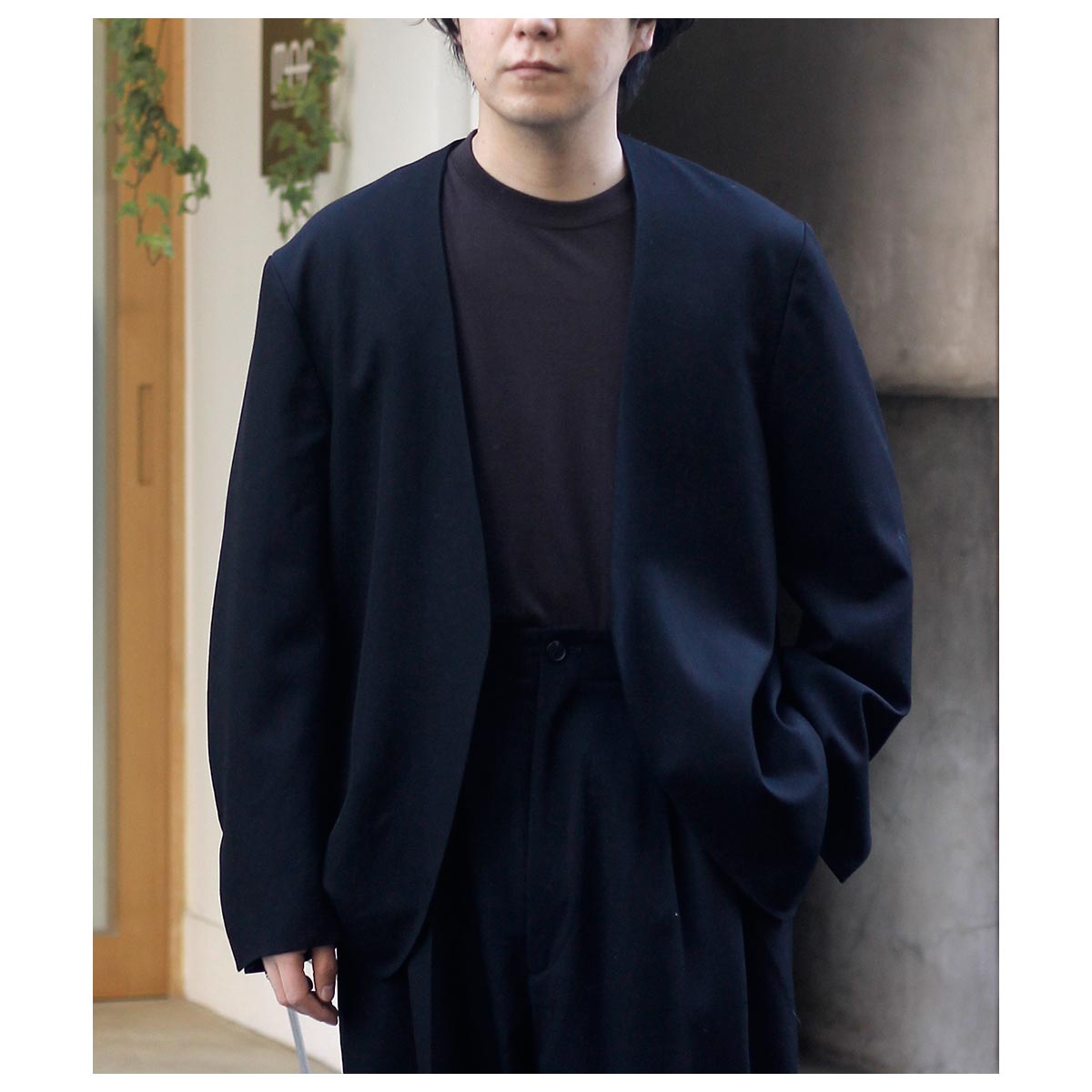 rohikata専用　貴重！DANTON ノーカラージャケット　ネイビー TJ2513311_122.png?t=20250114153104