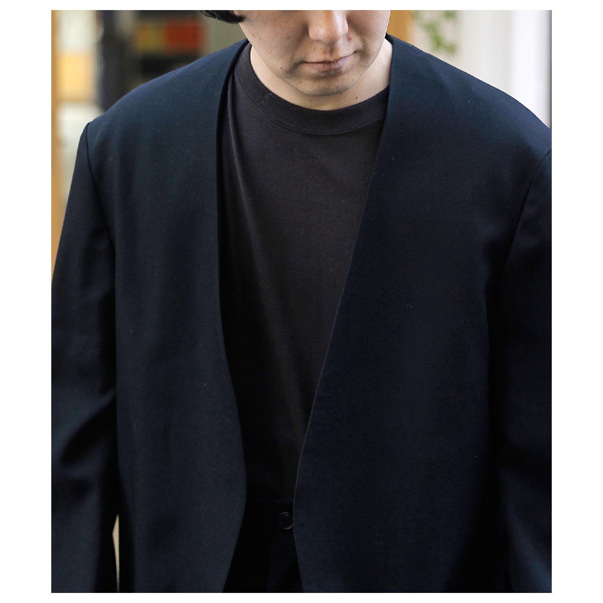 30%OFF セール ノノット NONNOTTE ウール ギャバジン ドレーピング