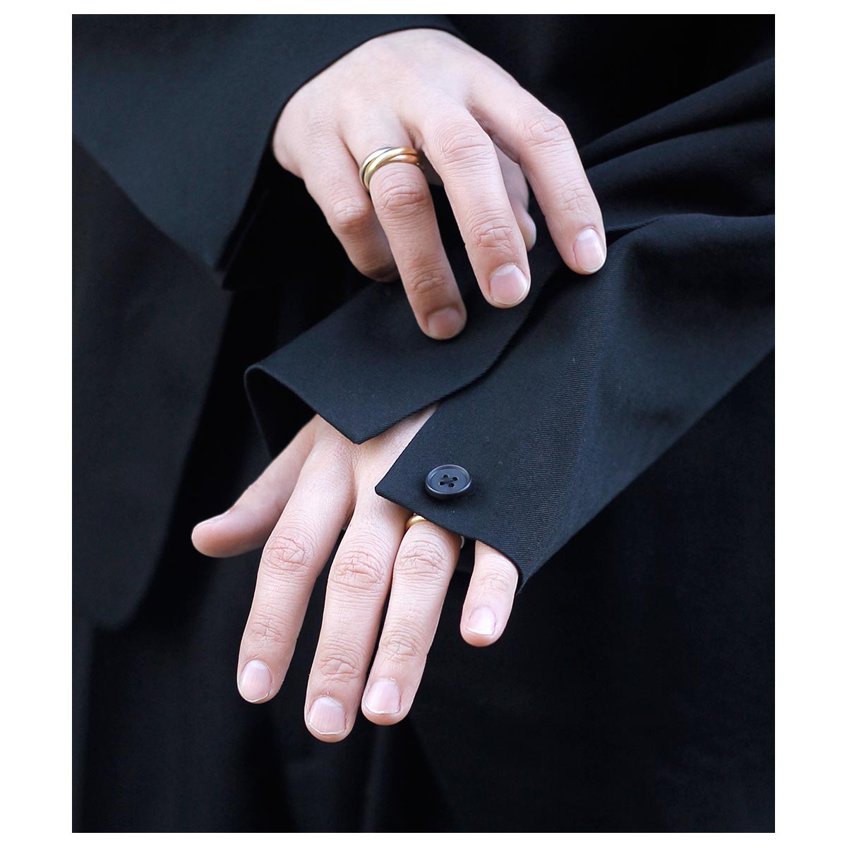 40%OFF セール ノノット NONNOTTE ウール ギャバジン ドレーピング