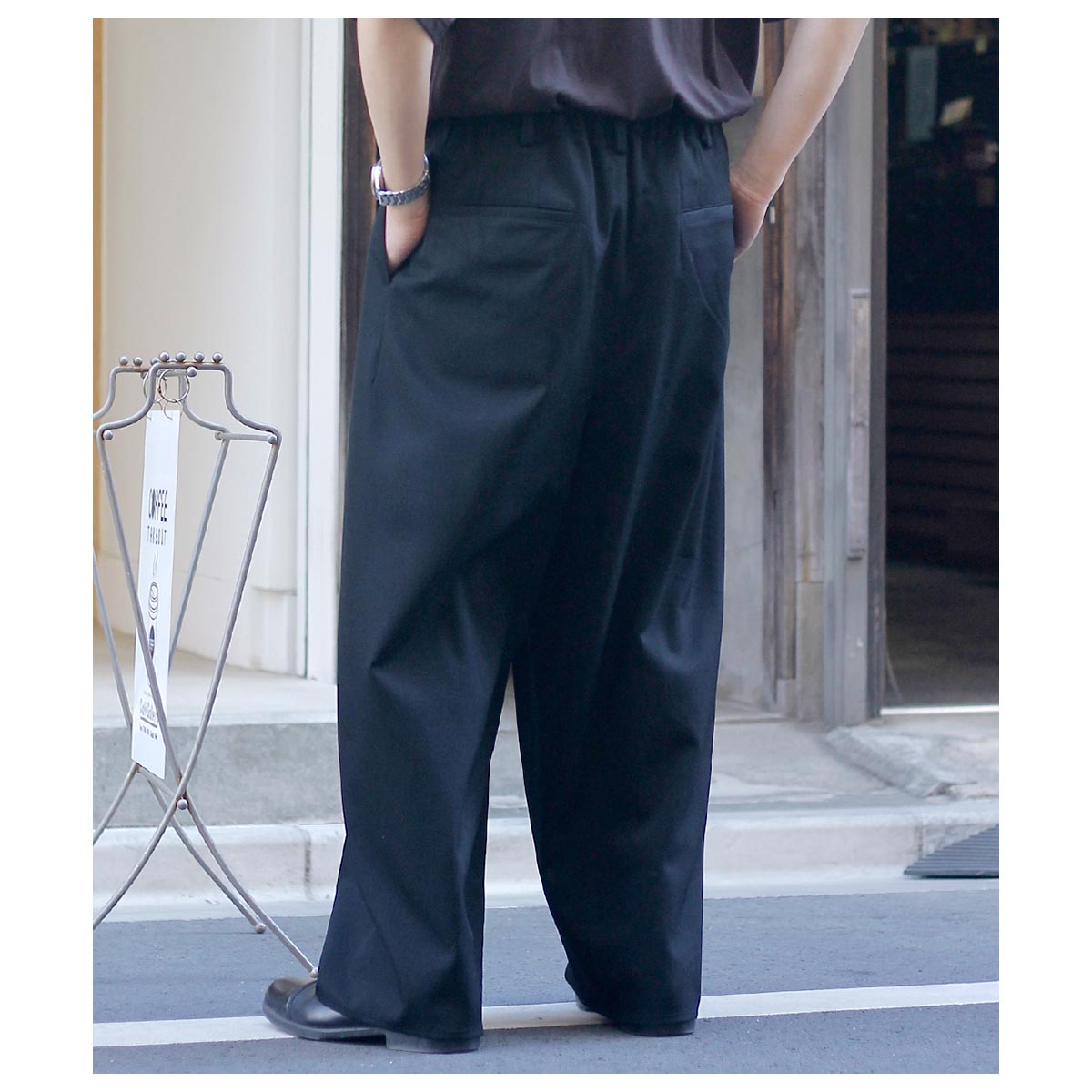 nonotte GABARDINE TROUSERS パンツ スラックス DSCF1062.jpg