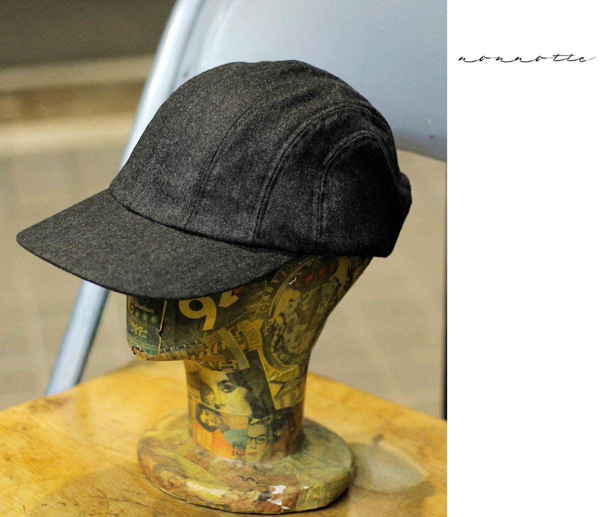 ノノット NONNOTTE シャドー ヘリンボーン フランネル