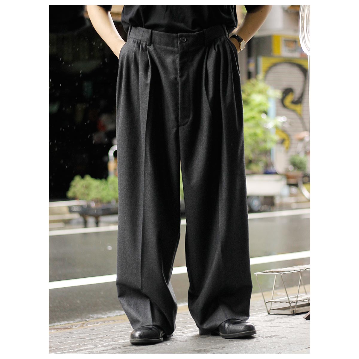 ノノット NONNOTTE スーパー 120's シャドー ヘリンボーン
