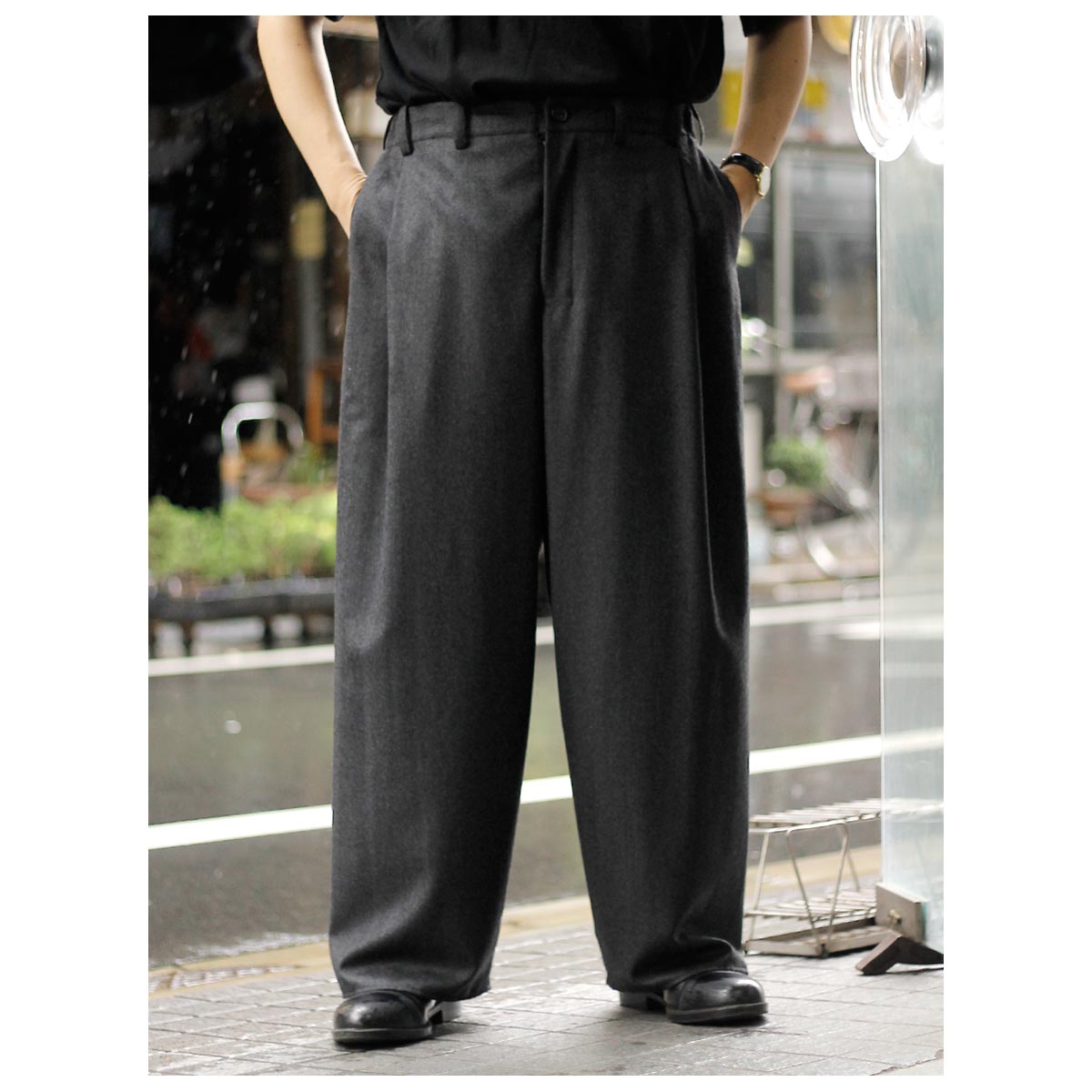 ノノット NONNOTTE スーパー 120's シャドー ヘリンボーン