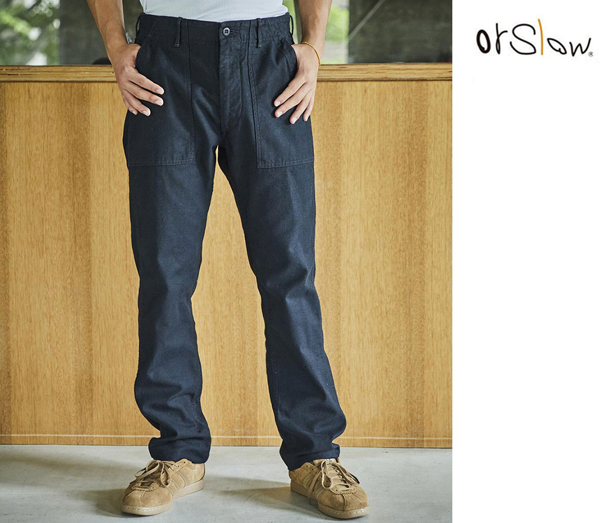 orSlow オアスロウ ファティーグパンツ 5032 ベイカーパンツ スリム