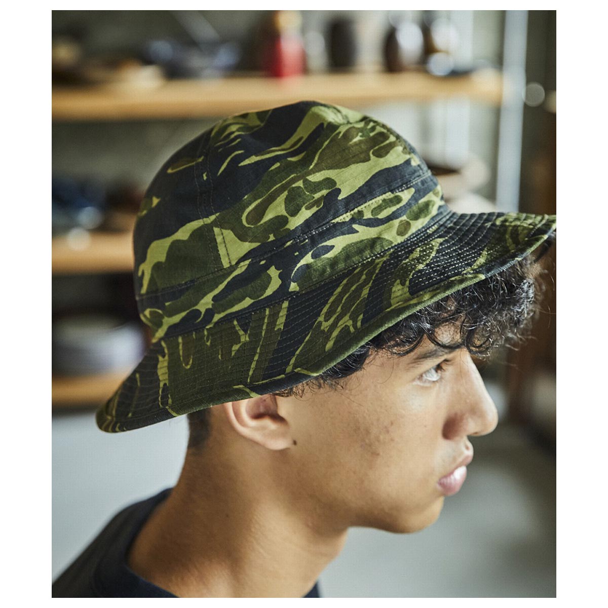 orSlow オアスロウ 26SS シーズナル U.S NAVY ハット タイガー カモ