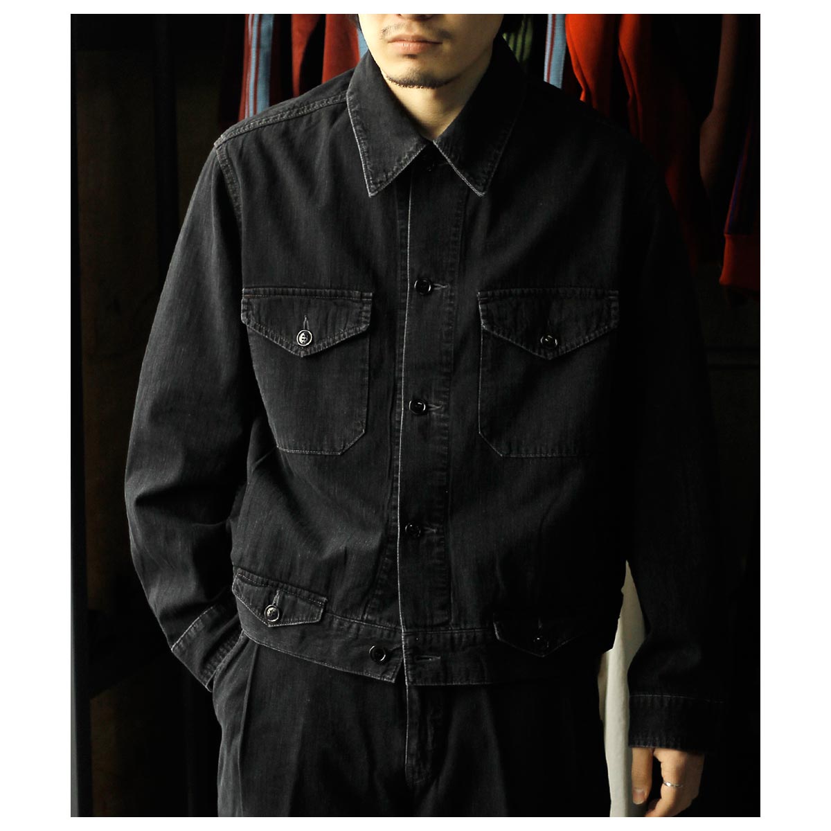 サルト SARTO ライトオンス デニム トラッカー ジャケット LIGHT DENIM