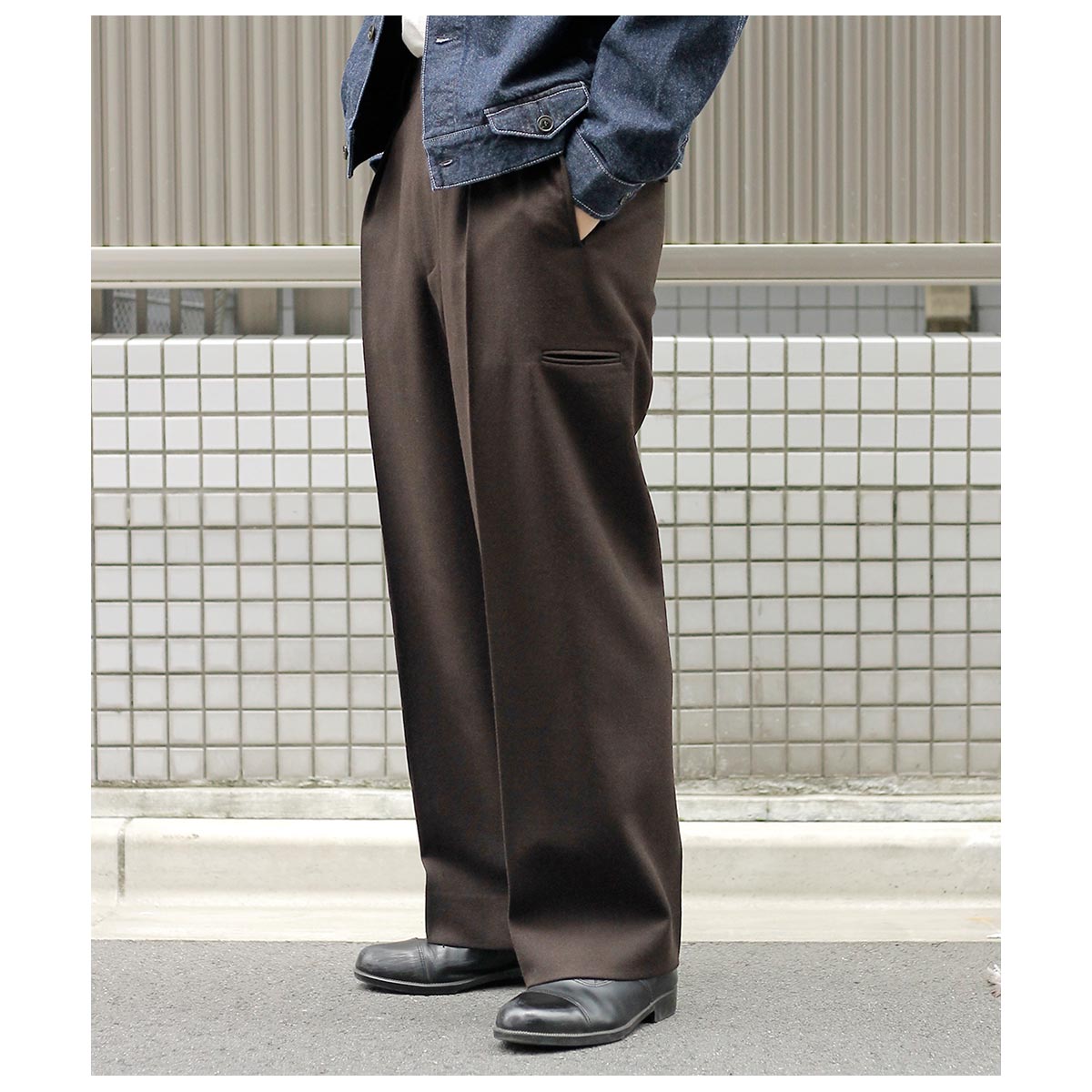 サルト SARTO ドライ ウール ツイル サイド シームレス トラウザー DRY