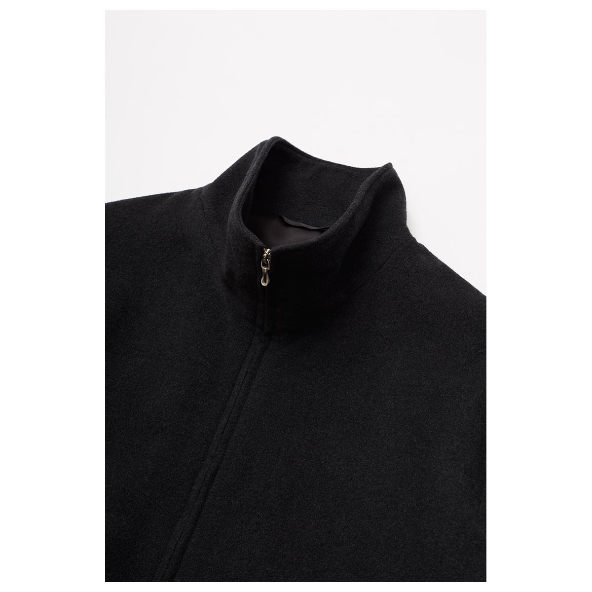 アルテリア ULTERIOR ブラッシュド ソフト フランネル ジップ