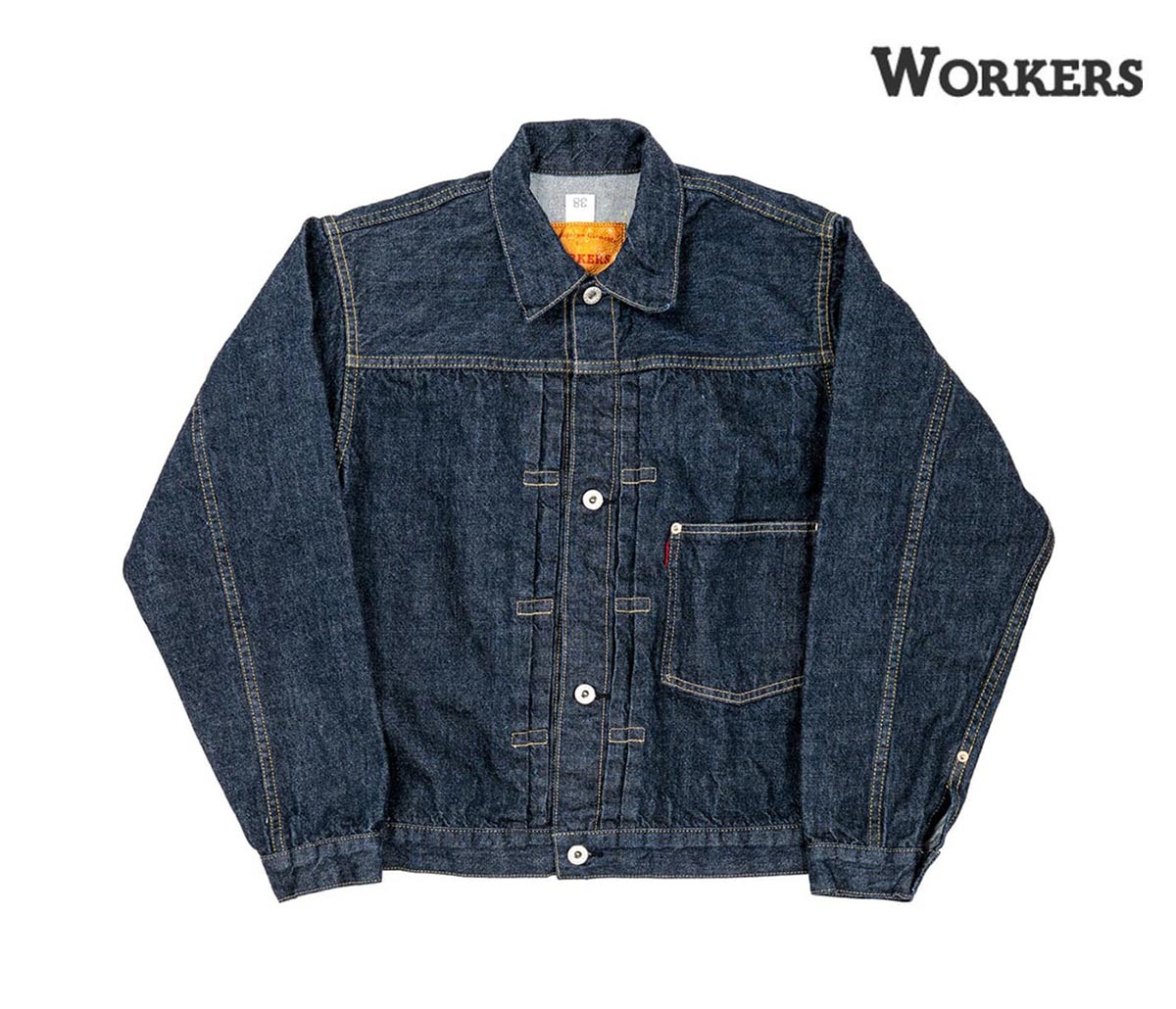 ワーカーズ WORKERS バックルバック 大戦 デニム ジャケット S806XX