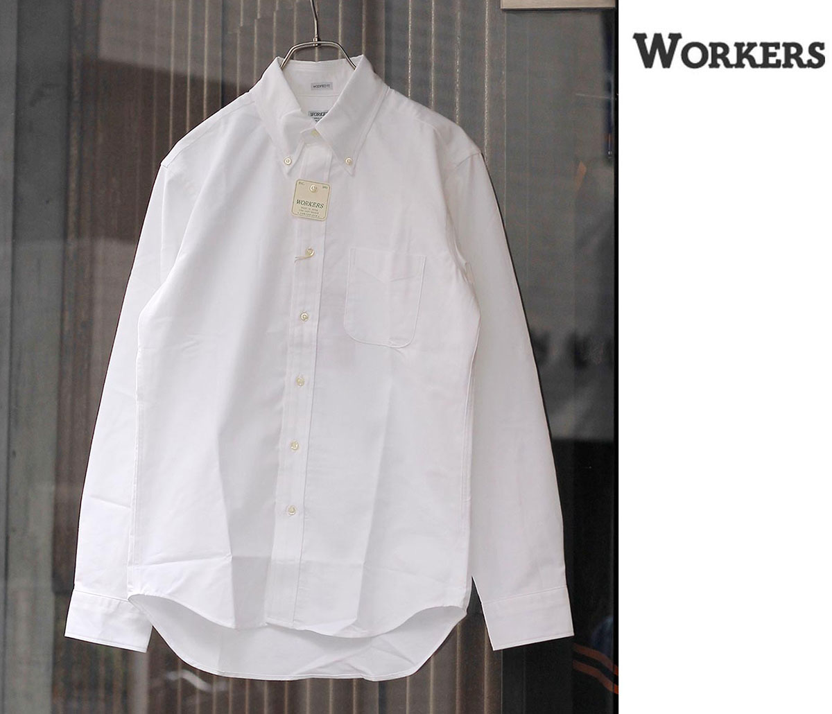 ワーカーズ WORKERS モディファイド ボタンダウン シャツ Modified BD